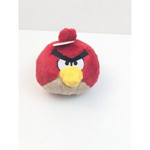 Angry Birds Red Plush Sound Toy 5" Commonwealth 2010 Rovio Mobile‎